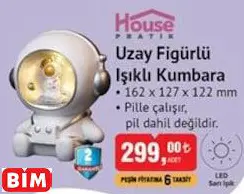 HOUSE PRATİK UZAY FİGÜRLÜ IŞIKLI KUMBARA HOUSE PRATİK UZAY FİGÜRLÜ IŞIKLI KUMBARA